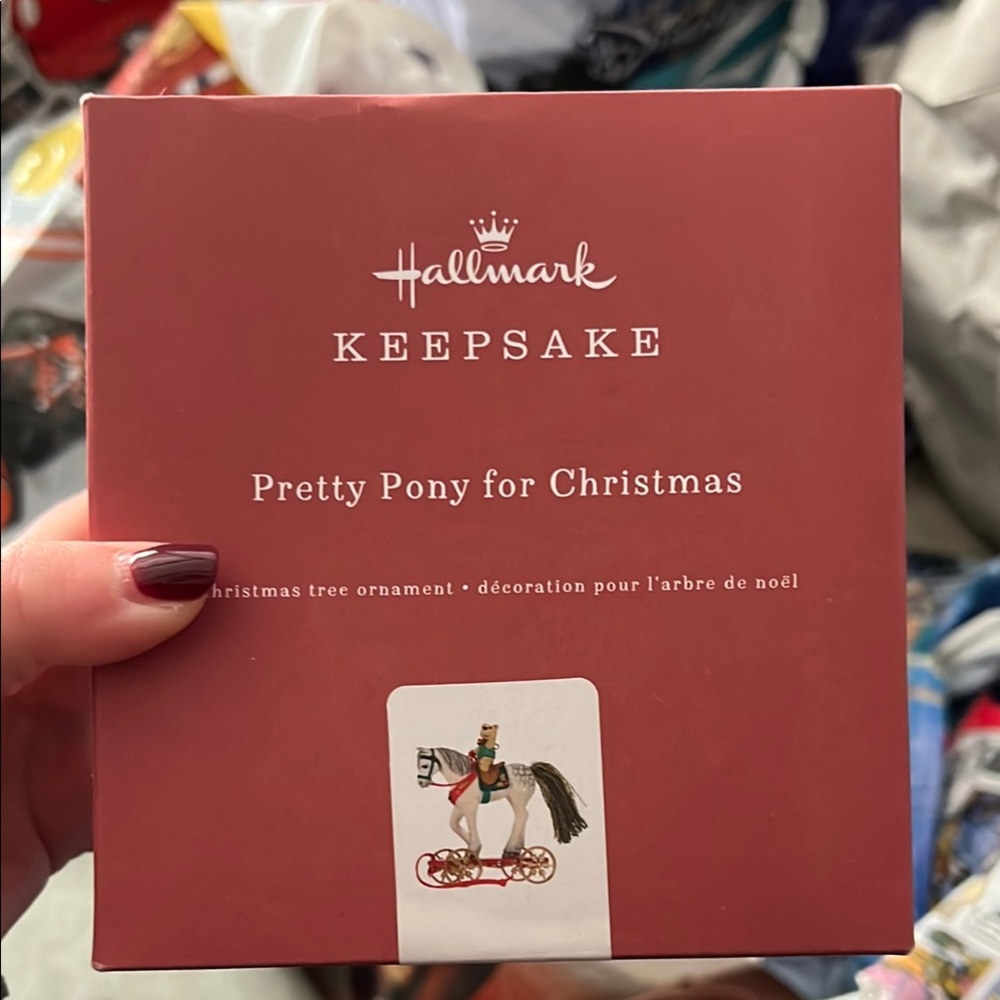 Hallmark Keepsake Pretty Pony Ornament